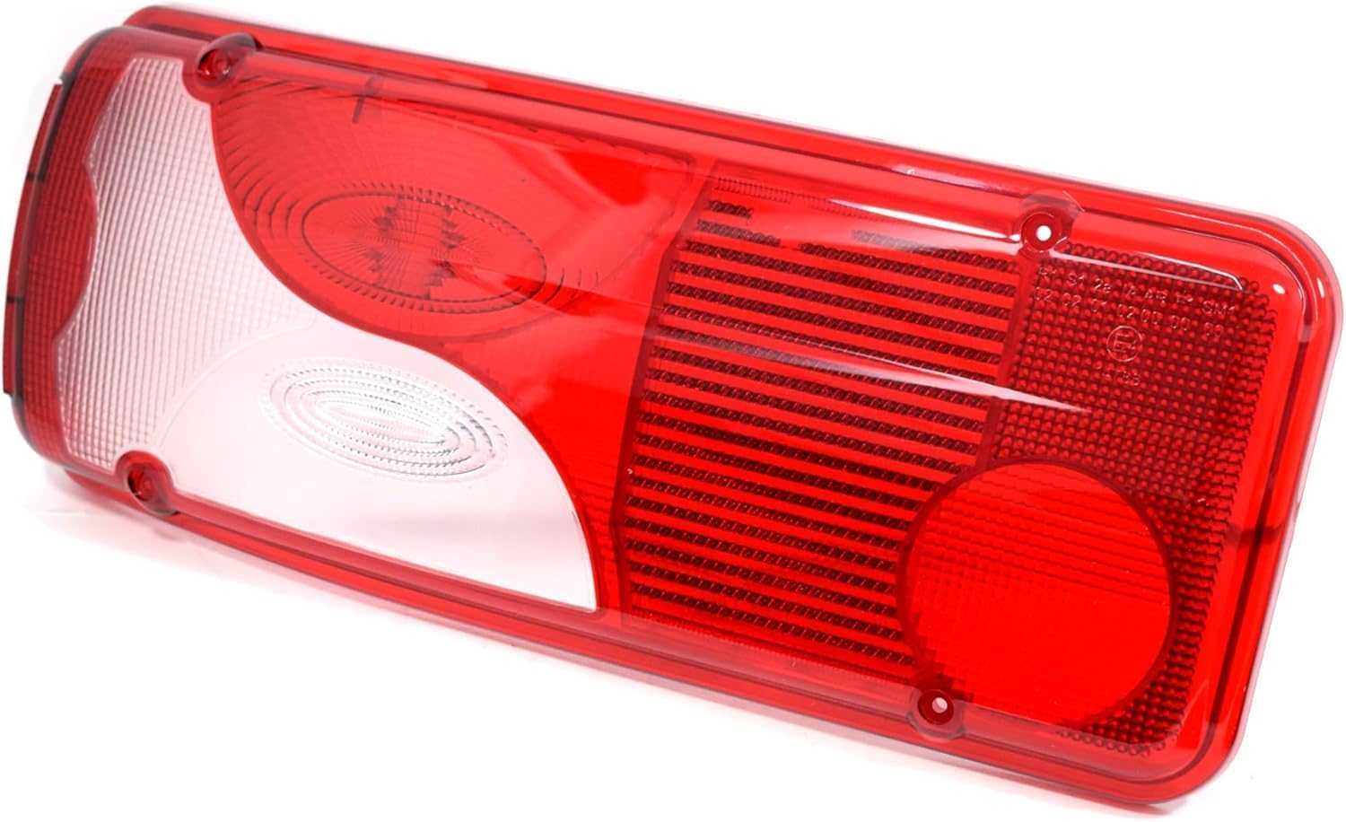 2 x lenti di ricambio per fanali posteriori, compatibili con MAN TGA TGL TGM TGS TGX, Mercedes Sprinter 906, VW Crafter, camion, rimorchi, pianale 0008262156 2E0945111