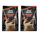 True Elements Rolled Oats 2kg - Pure Wholegrain, High Fibre, High Protein Oats gallery image