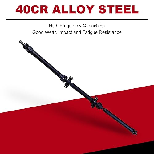Vista 15 de Bapmic Conjunto de eje de transmisión delantero compatible con Jeep Grand Cherokee 4.0L L6 2002, 2003, 2004, repuesto # 65-9767, 52105884AA
