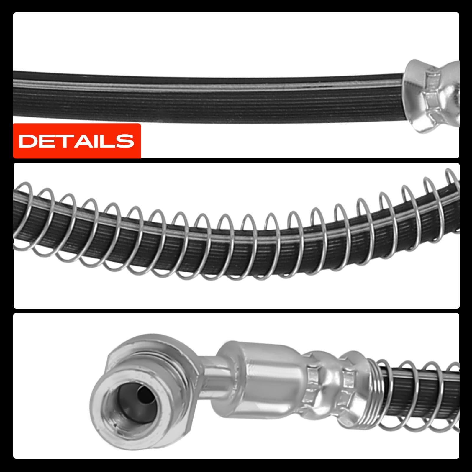 Frankberg 2 mangueras de freno delanteras izquierda y derecha 587323E200 | Compatible con: Sorento I JC