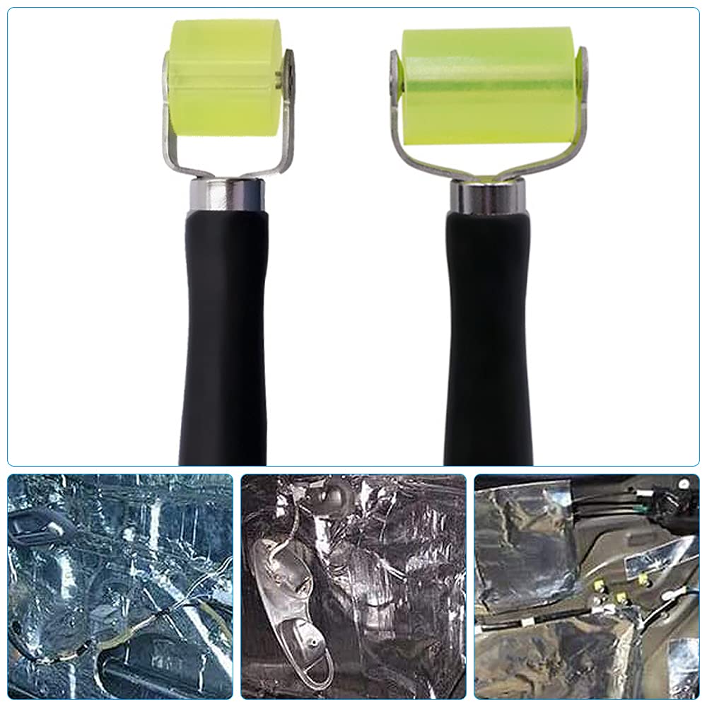 2pcs Rouleau de Réparation de Pneus, Rouleau de Pression à Main, pour le Soudage de Bâches en PVC, Outil de Soudage