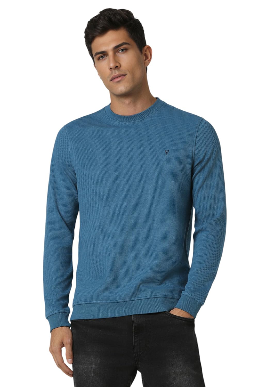 van heusen Men Polycotton Crew Neck Sweatshirt-picture-41