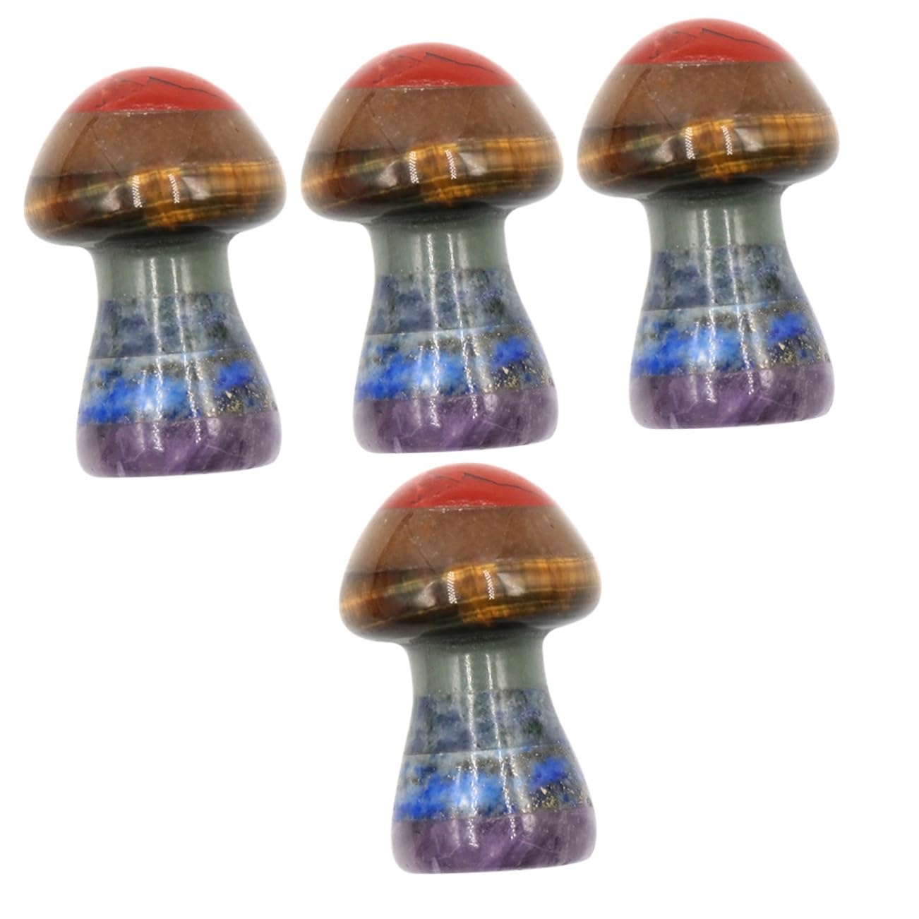 Figurine de champignon accessoire rustique pour jardin et bonsaïs