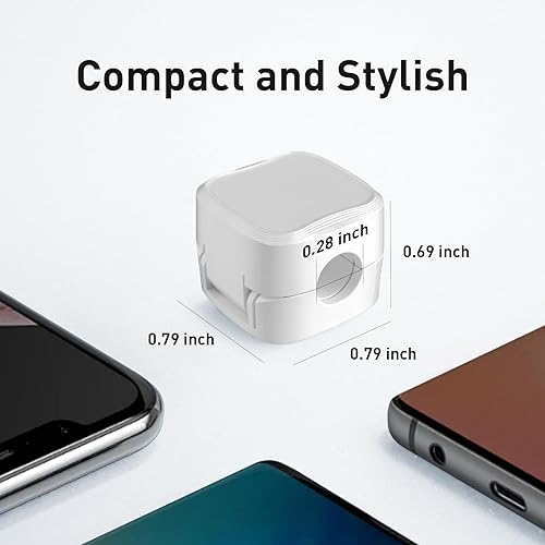 Miniatura 7 de Paquete de 12 clips para cables, organizador de cables, soporte de cable para mesita de noche, organizador de cables magnético, soporte de cable de