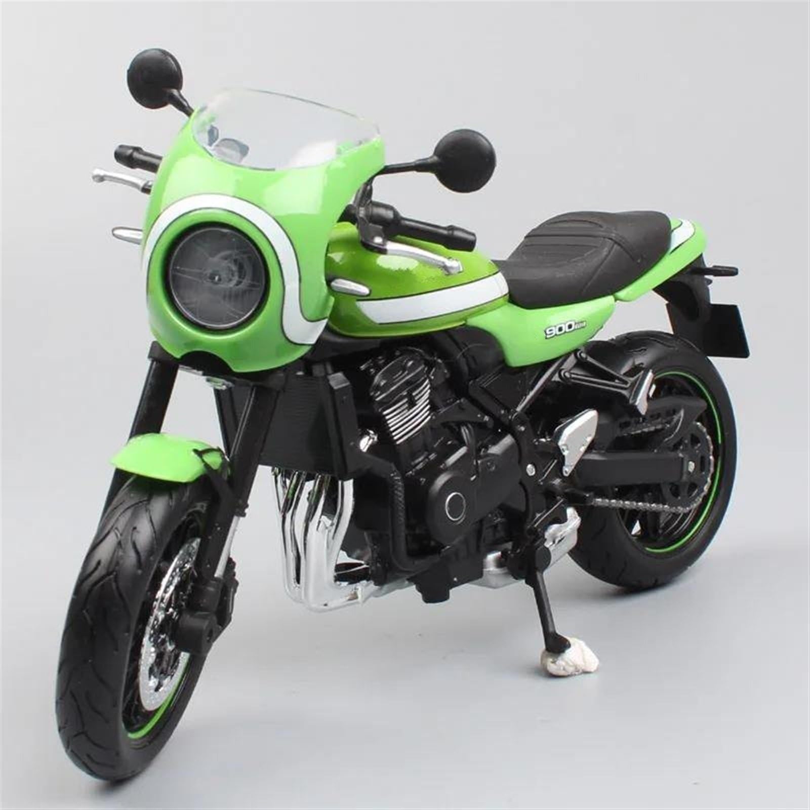 SEYXF Motorbike Toy Motorcycle Simulation Diecast Model Collection Birthday Present 1/12 for Kawasaki Z 900RS for Cafe(with Foam Box)