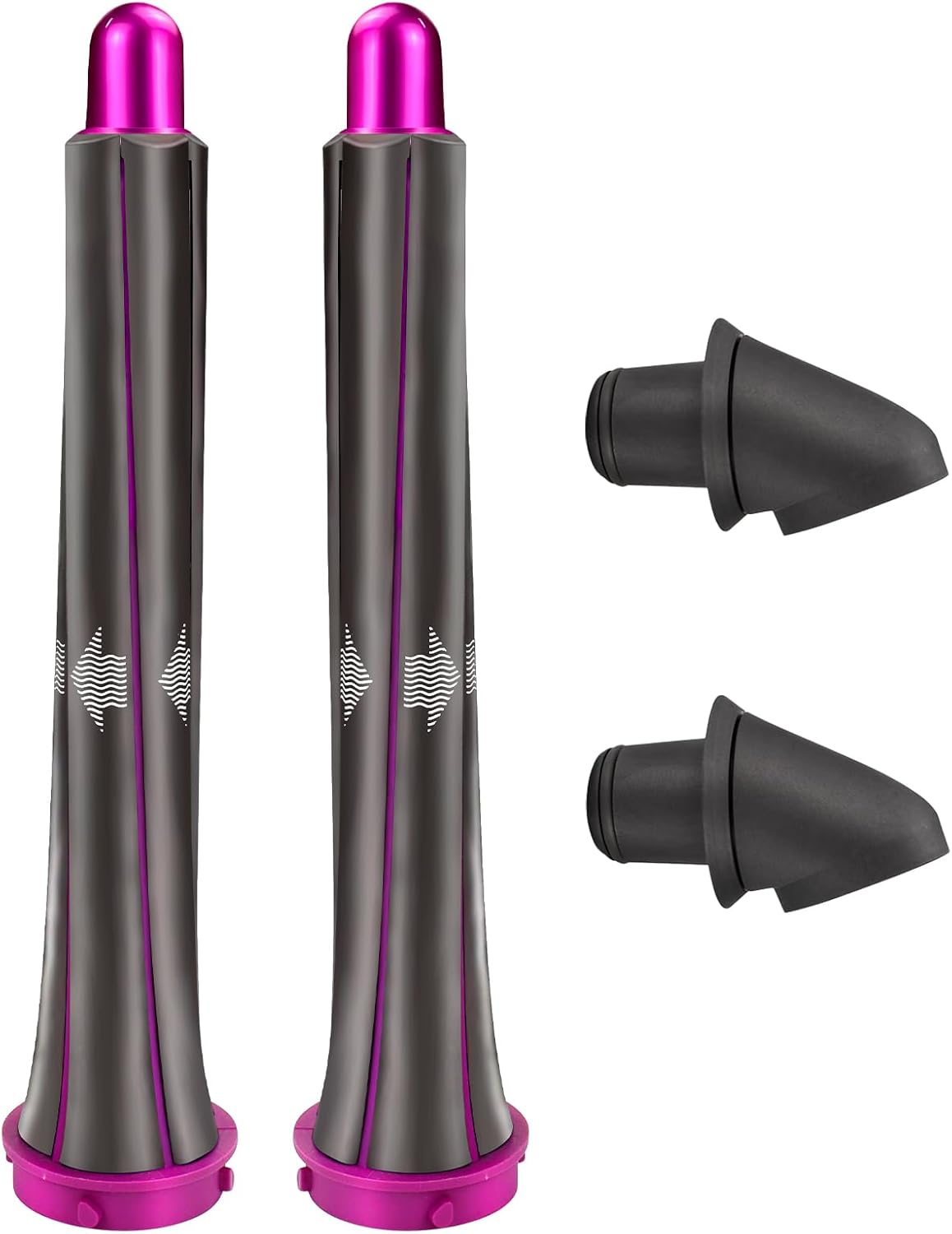 1 Pair 20mm/0.78 inch Long Hair Curling Barrels + 2 Upgraded Adapter Attachments for Dyson Supersonic Hair Dryer HD01 HD02 HD03 HD07 HD08, Hair Tool Accessories for Multiple Hair Styles 1 Pair 20mm/0.78 inch Long Hair Curling Barrels + 2 Upgraded Adapter Attachments for Dyson Supersonic Hair Dryer HD01 HD02 HD03 HD07 HD08, Hair Tool Accessories for Multiple Hair Styles