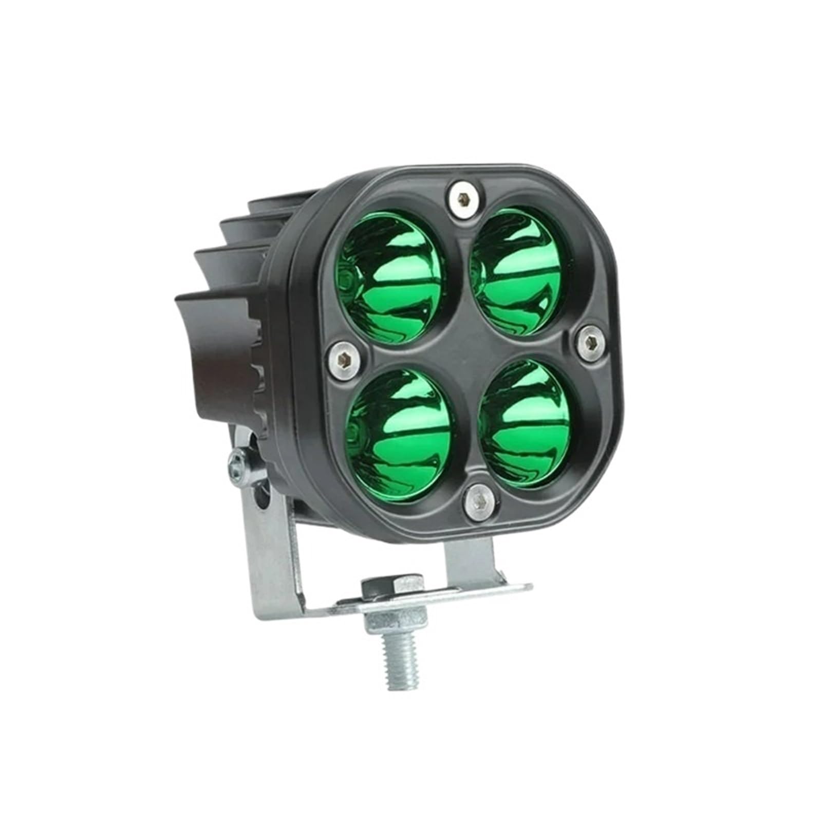 Bombilla LED Para Luz LED 4x4 Offroad De 3 Pulgadas Kit Luces LED Repuesto | Coche Camión 12V 24V Rojo Verde Cuadrado 40W Focos Conducción Faros Antiniebla