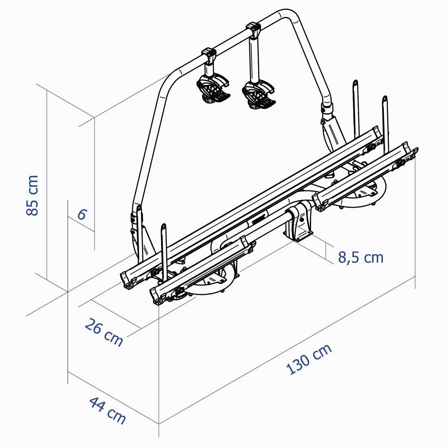Thule Porte-vélos Caravan Smart