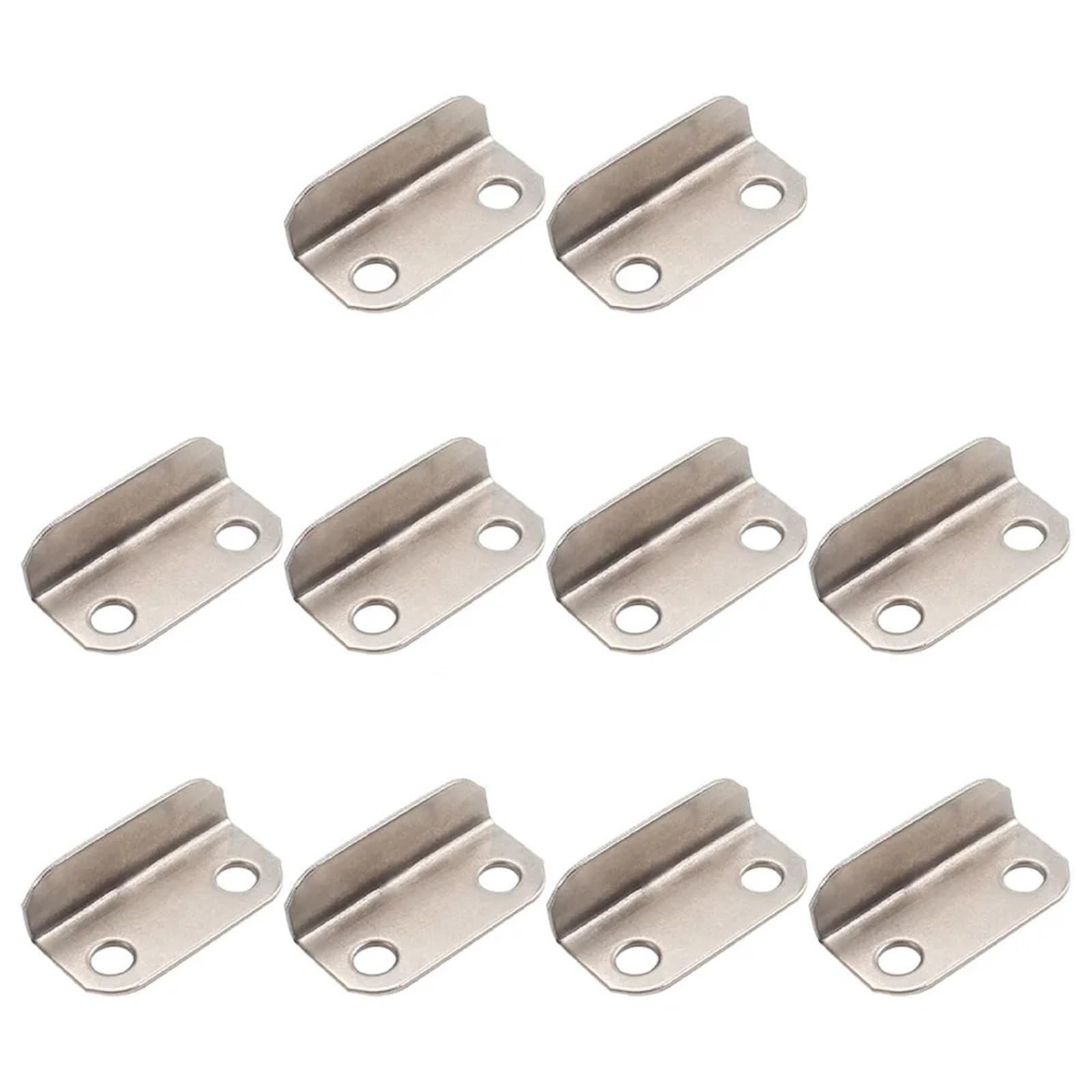 Cidegoo One Color Corner Code 10 Pcs L Shape Corner Bracket Metal Right Angel Brace For Shelf Support Board Connect Drawer Wall Hardware