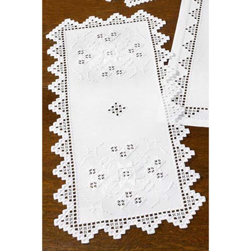 Permin® Stars Hardanger Tablerunner Hardanger Kit