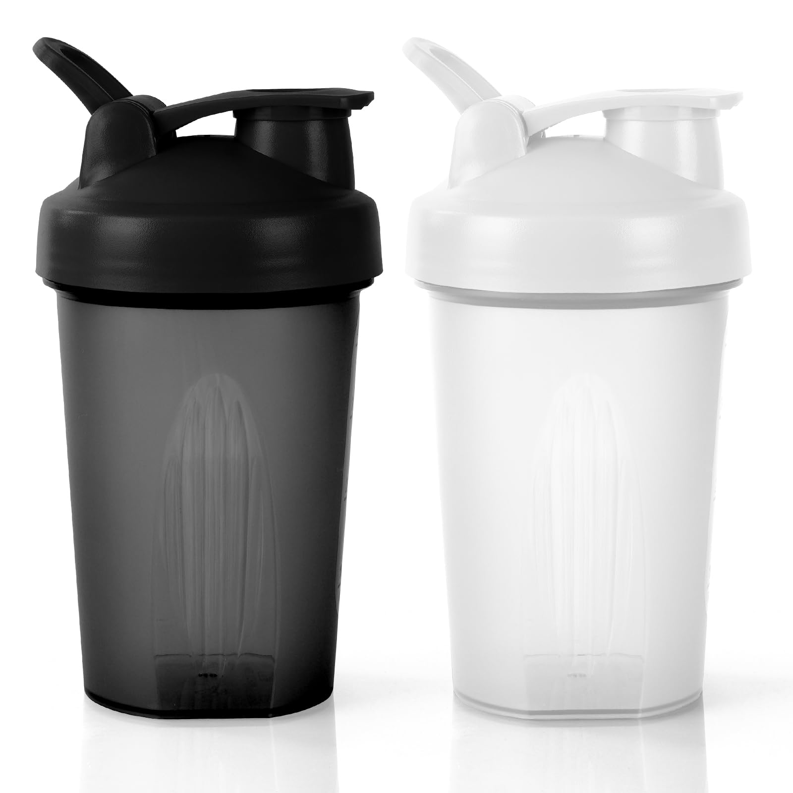 AOGOE Protein Shaker, Eiweiß Shaker, proteinshaker mit Messskala und Henkel - BPA Frei, auslaufsicher, Langlebiger, Geruchsneutraler, Shaker für cremige Whey Proteinpulver Shakes