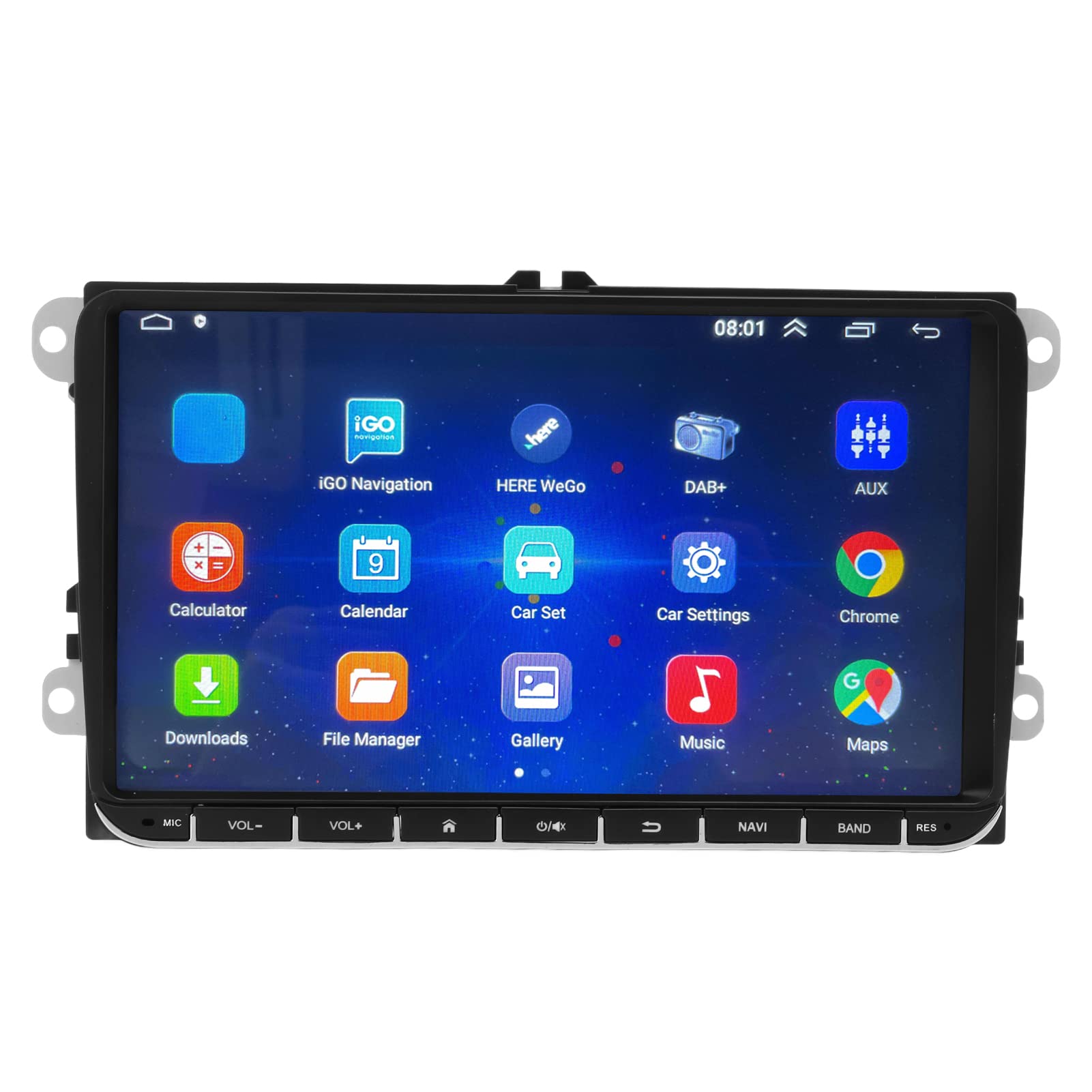 Car Multimedia Video Player replacement for T5 20102013 Quad Core 1GB+16GB Navigator Display Auto MP5 Player GPS Radio