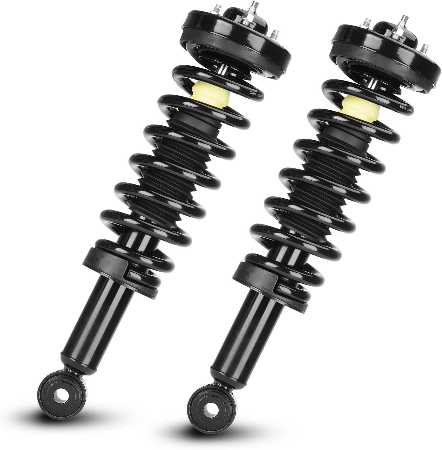 Front Complete Strut Shock Absorber with Coil Spring Assembly Fit for Ford F-150 F150 RWD 2009 2010 2011 2012 2013, 171140 (Set of 2) Front Left and Right 09 -12 F150 2WD RWD(incomplete only 1)