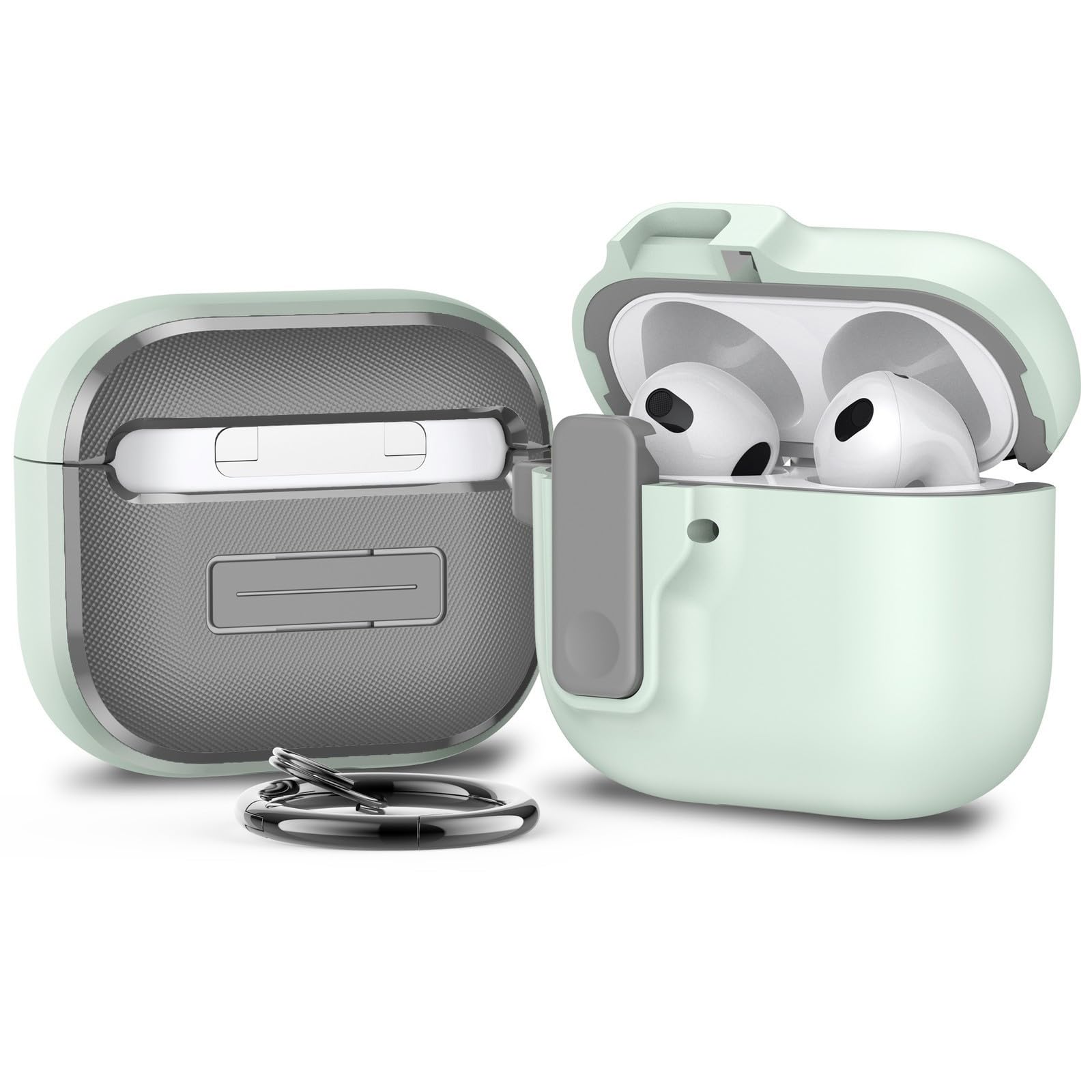Funda Airpods Pro 3 generacion 2025 menta para viajes 6
