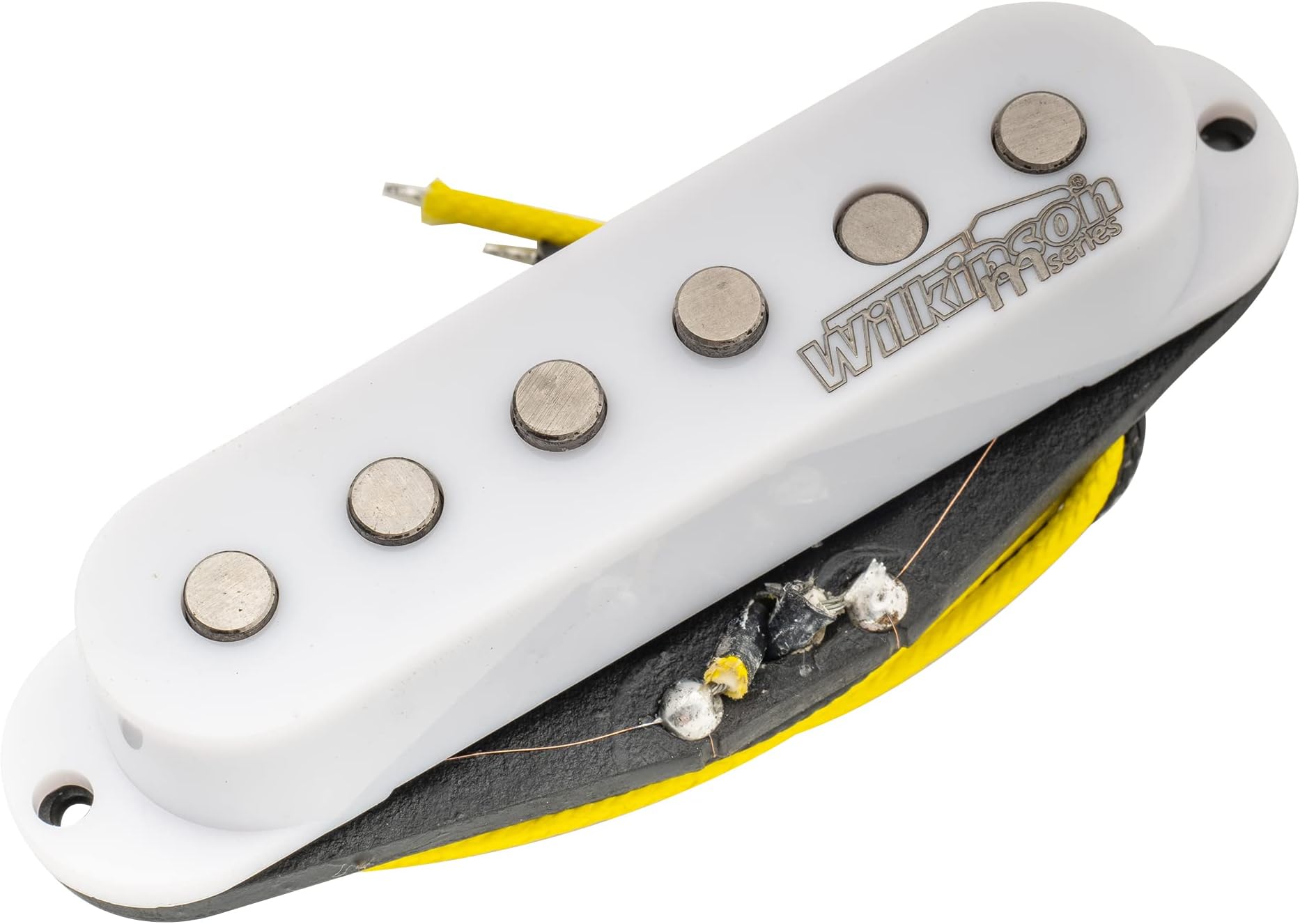 The Revival Pickups RPS6 Jimi Hendrix Vintage Alnico 5 Single Coil Tonabnehmer Hals Mittel Steg Pickups Set für Strat Style E-Gitarre, Creme The Revival Pickups RPS6 Jimi Hendrix Vintage Alnico 5 Single Coil Tonabnehmer Hals Mittel Steg Pickups Set für Strat Style E-Gitarre, Creme