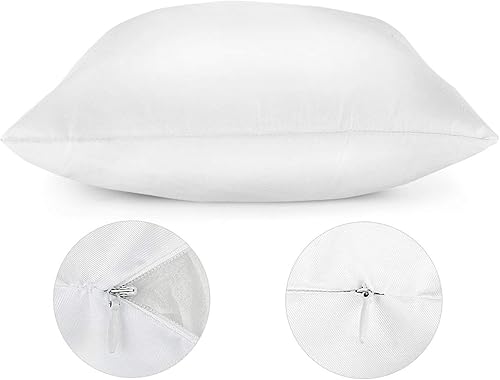 Miniatura 3 de Fundas de almohada con cremallera, fundas de almohada de 24 x 24 pulgadas, 108 pulgadas, estampado de piel de ciervo, color dorado, funda de