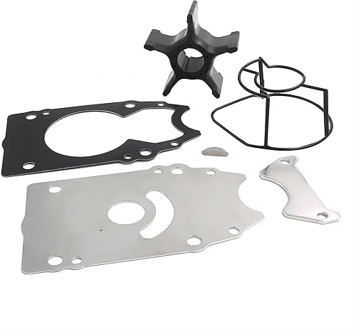 Miniatura 9 de 1740090J20 Kit de impulsor de bomba de agua para Suzuki fuera de borda 90 115 140 HP y Johnson Evinrude 90 150 140 motores 17400-90J20 5033542