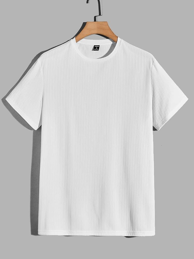 argue＊RANDOM RIB KNIT T-SHIRTS OFF-WHITE argue＊RANDOM RIB KNIT T-SHIRTS OFF-WHITE Gray Off Stamp Rib