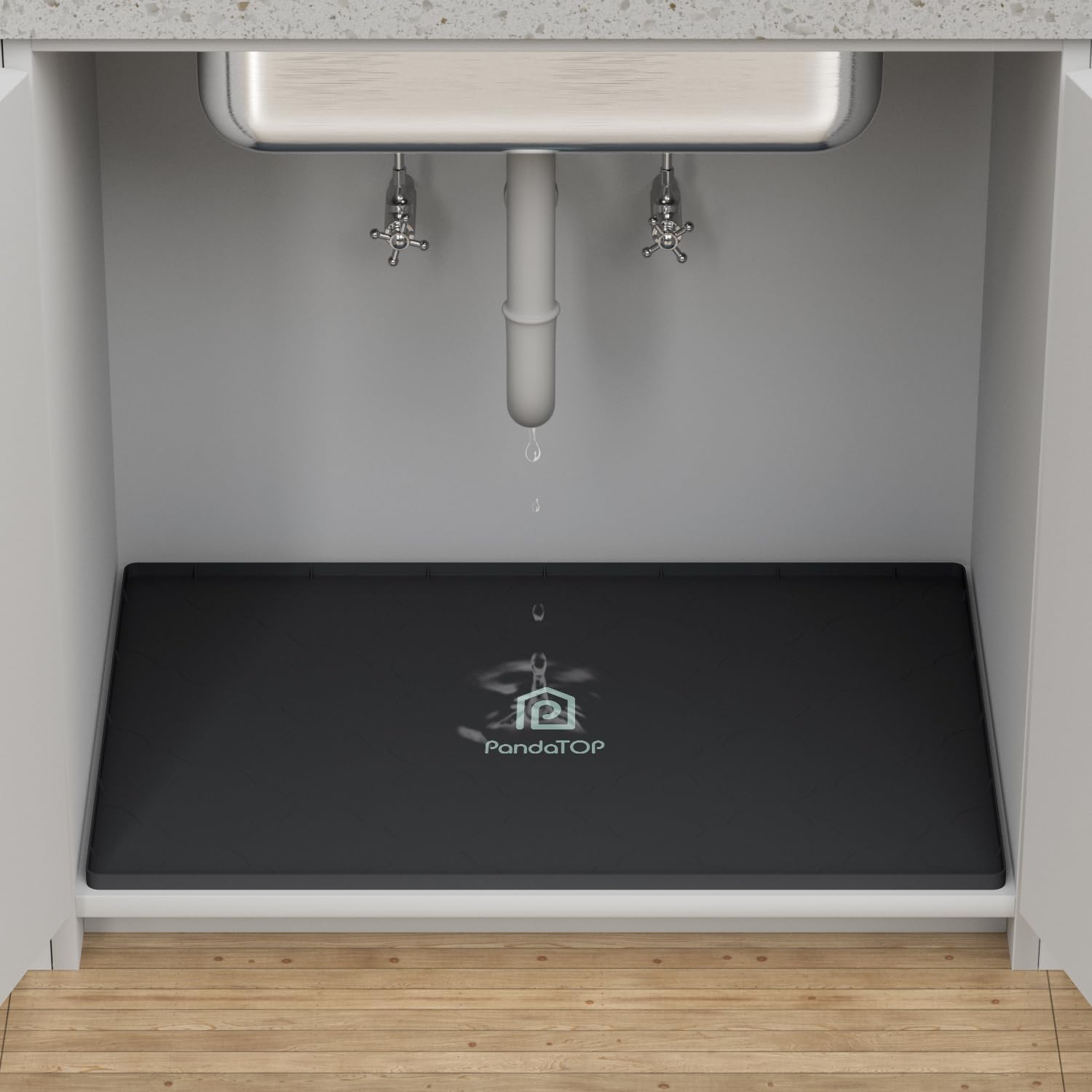 Protector De Encimera Acero Inoxidable - 2 Piezas 57x60x7 Cm, Para Cocinas De Gas, Inducción Y Vitrocerámica