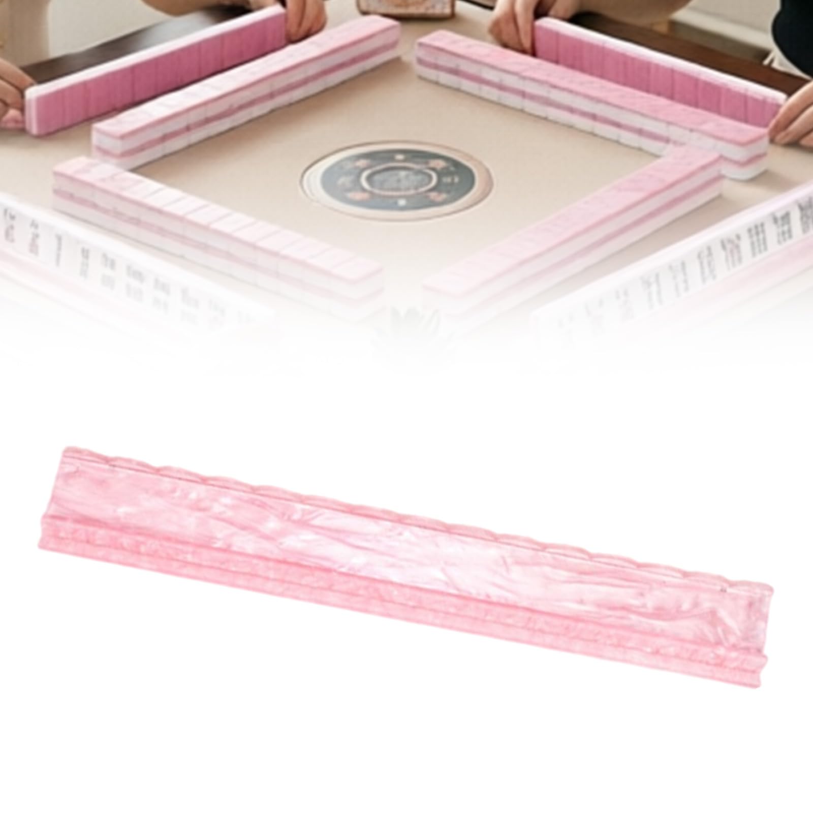 Group Play Mahjong Rack Support magnétique en acrylique pour tables E