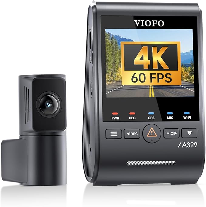 VIOFO A329S 4K 60FPS Dash Cam