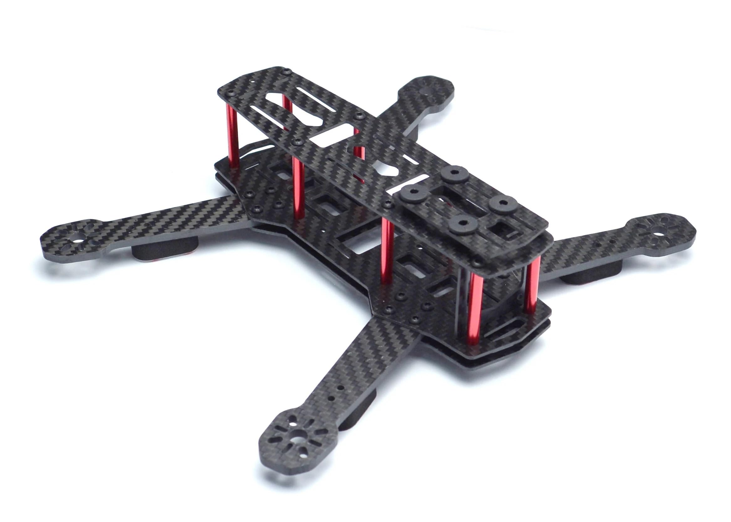 Akcesoria do zabawek ZMR250 QAV250 250 250mm z ramieniem 3mm lub 4mm zestaw ze szkieletem quadcoptera z włókna węglowego do drona FPV(V2 with 4mm arm)