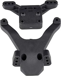 Team Associated RC10B6 FT Top Plate and Ballstud Mount Carbon ASC91875 Electric Car/Truck Option Parts