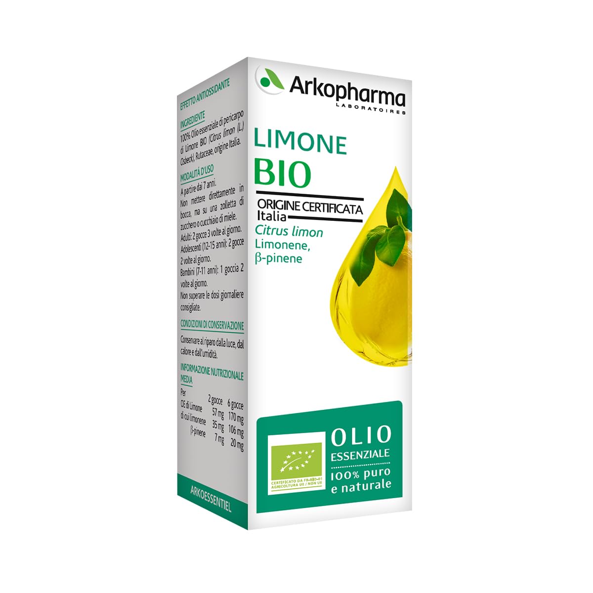arkofarm Arko ess.olio limone bio 10ml