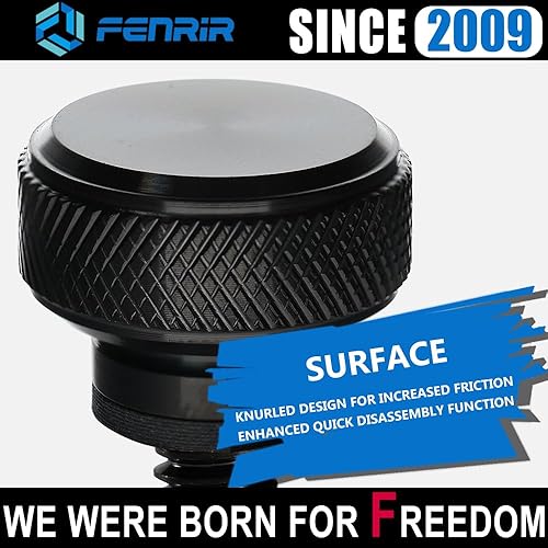 Miniatura 6 de Fenrir Tornillo de asiento de liberación rápida para motocicleta, acero inoxidable 304, acabado negro para 1997-ahora XG XL Sportster1200