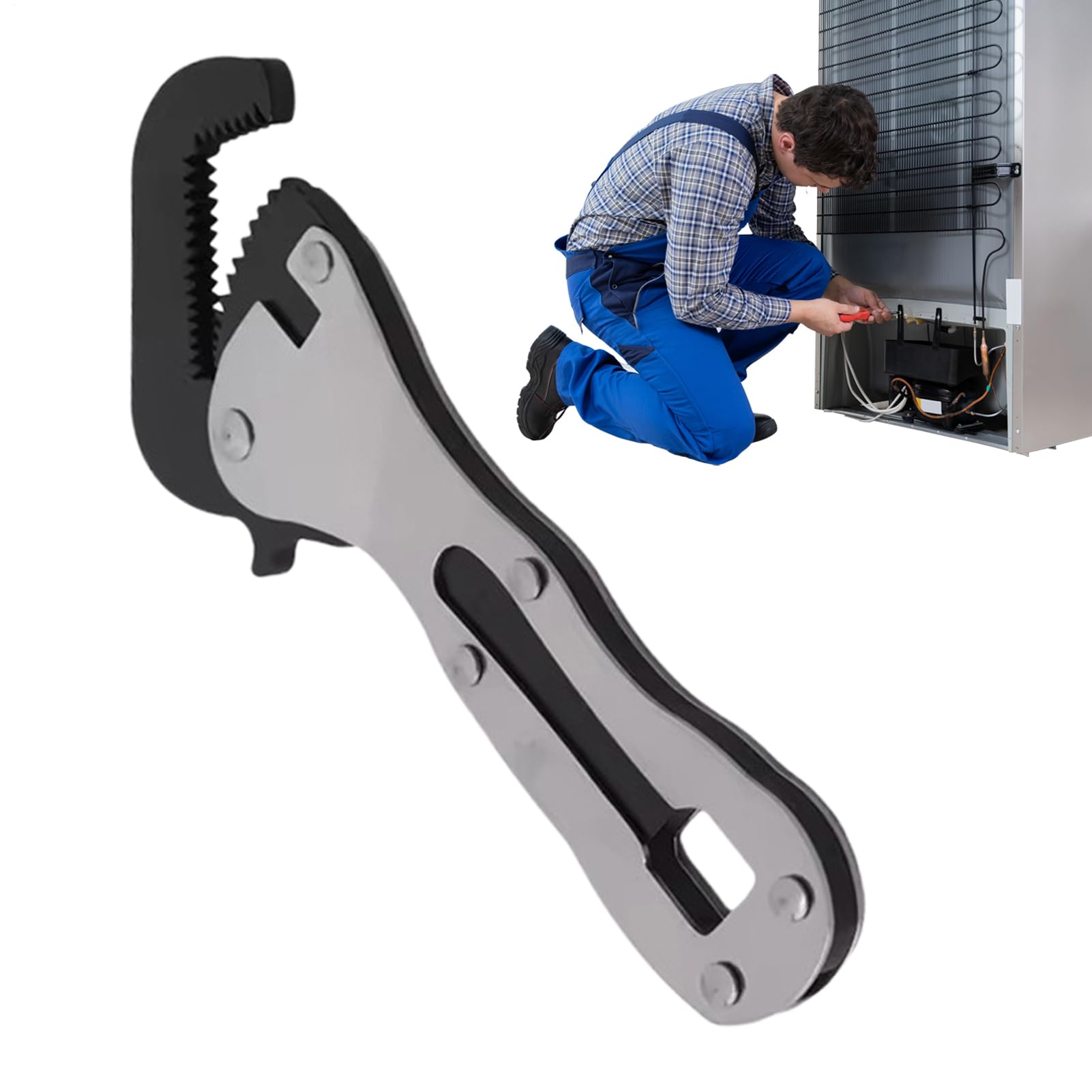 Stubby Ratchet Wrench | Portable Non Slip Short Handle Tool | Adjustable Small Wrench | for Mechanical Plumbing Household Maintenance Mechanical Debugging