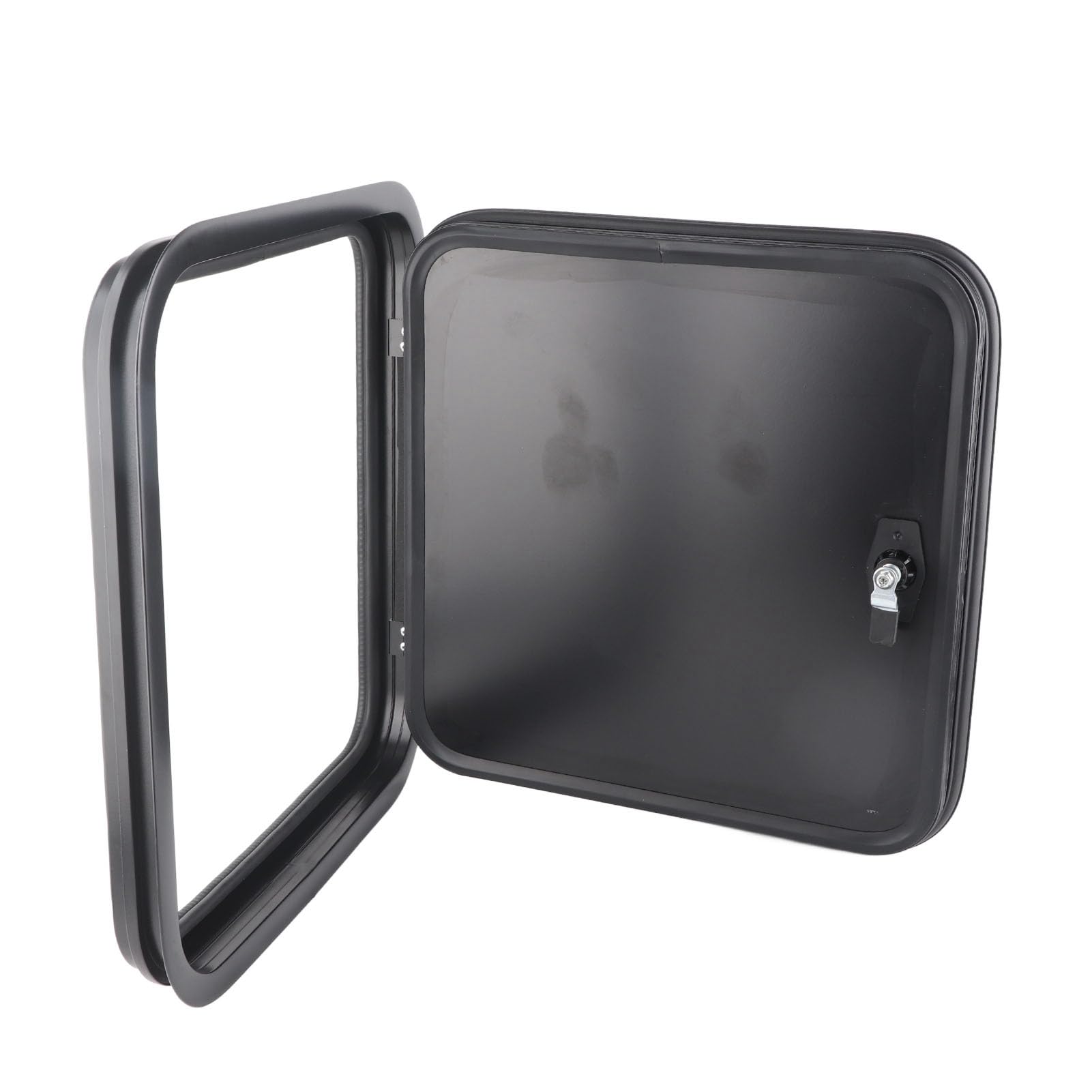 Porta Bagaglio Camper, Chiusura Porta Vano Rimorchio Resistente Ai Raggi UV, Angolo Arrotondato Quadrato Serrature Vano Bagagli Nere Accesso Di Stoccaggio Per Camper Motor Caravan