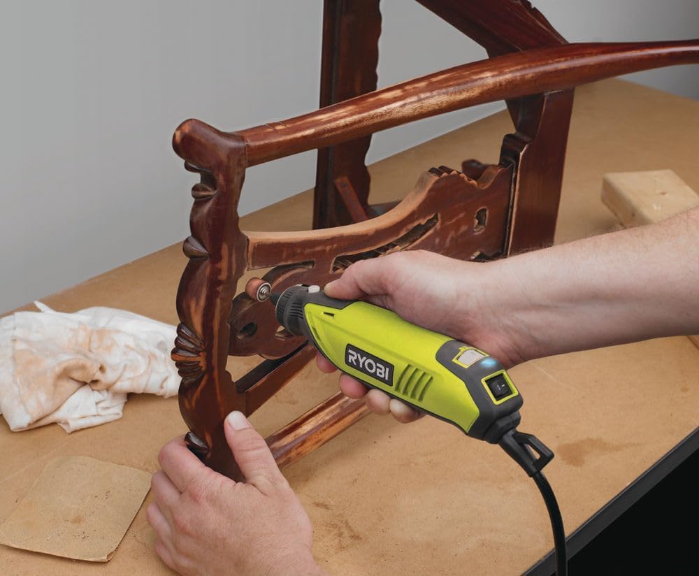 Ryobi EHT150V Utensile Rotativo 150W 115 Accessori Velocità Variabile 10000-35000 giri/min