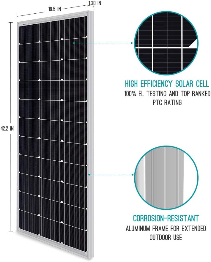 Renogy 100 watt Solar Panel: Efficient and Durable