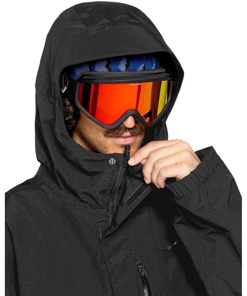 Volcom ブラック スノーボードジャケット Amazon.co.jp: ボルコム スノーボードウェア ジャケット メンズ