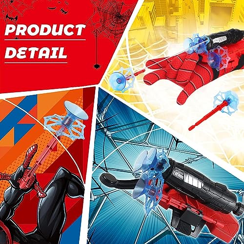 OBLRXM Launcher Glove, Spider-Man Guanti Launcher