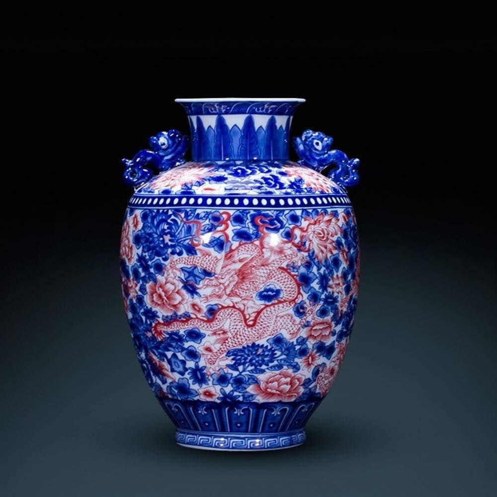 Vase en céramique avec couvercle pour masquer le vide d'un grand meuble