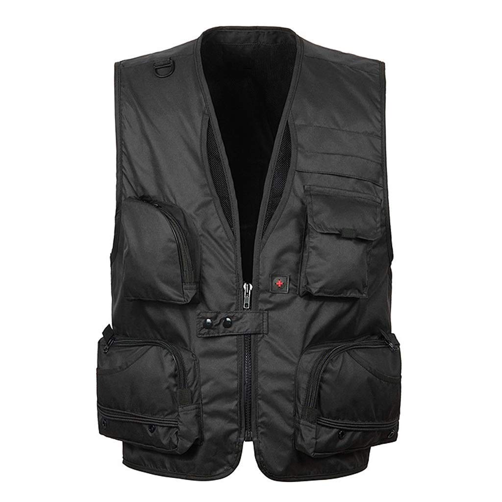 Gilet De Pêche Et D'escalade Multifonctions - Homme - Respirant, Plusieurs Poches, Neuf