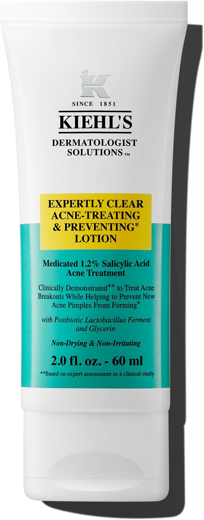 Expertly Clear Moisturizer with 1.2% Salicylic Acid & 2% Niacinamide, Hydrating Acne Treatment, Fades Post-acne Marks, Corrects Uneven Texture & Tone, Prevents Future Breakouts - 2 fl oz