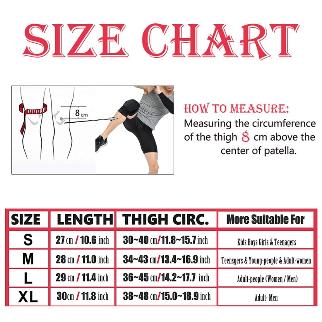 Laiiqi Ginocchiera a Compressione per Ginocchiere, con Imbottitura a Nido d'Ape, Traspirante e Antiscivolo, Ginocchiere per Basket, Palestra, Corsa, Allenamento, Sport, Uomini e Donne, Un Paio