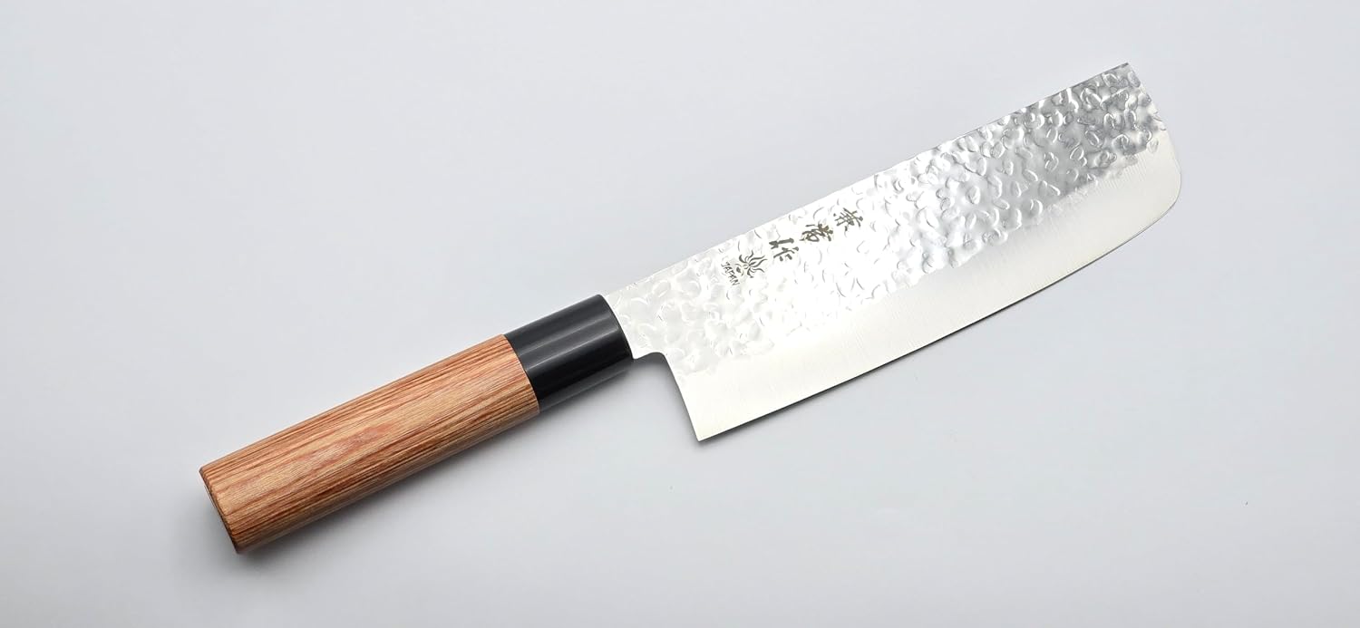 Kanetsune Seki KC-953 Usuba 165mm Tsuchime DSR-1K6 Stainless Steel Knife, Made in Japan
