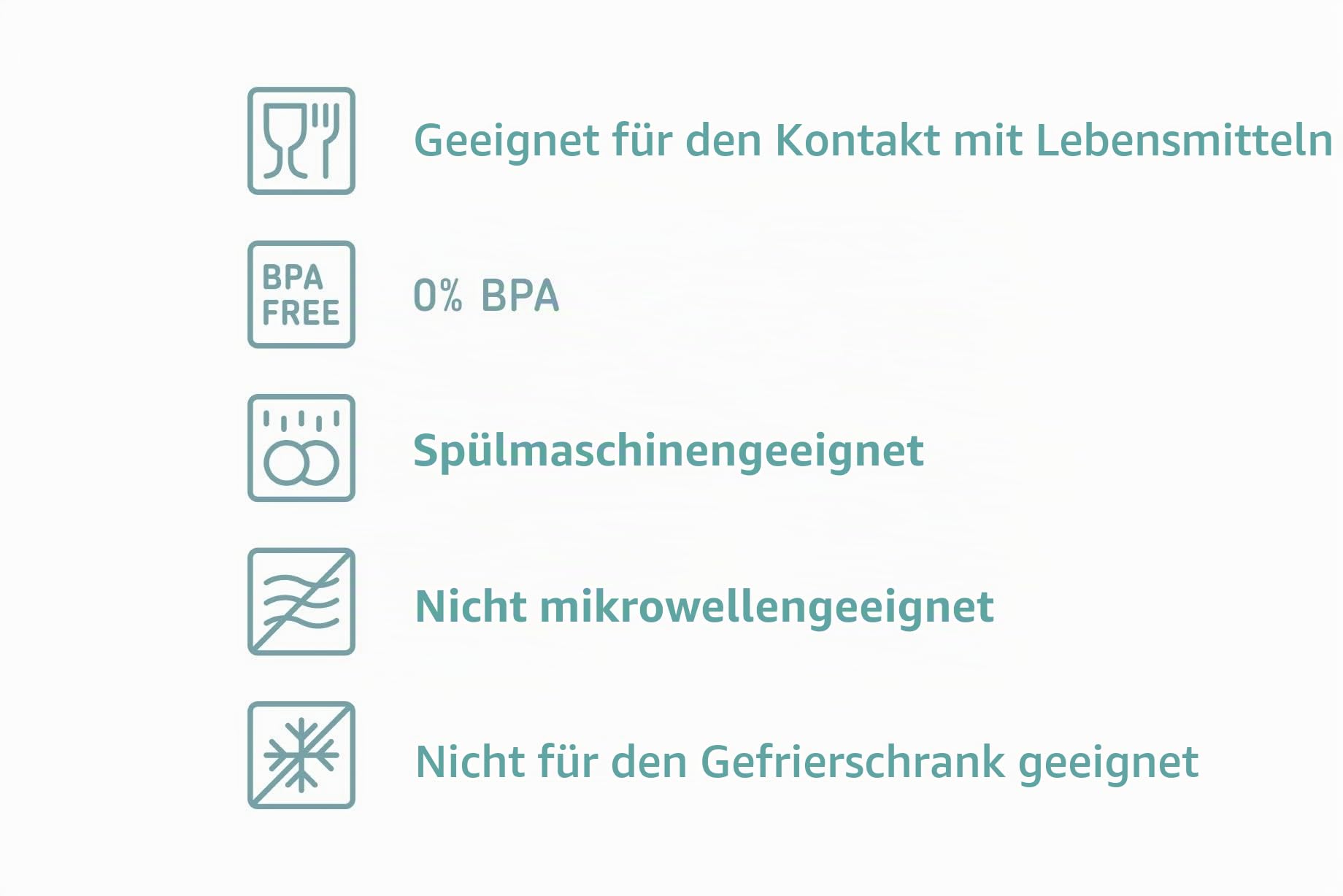 Mepal - Vorratsbehälter Modula 6-teiliges Set - Aufbewahrungsboxen mit Deckel - Küchenorganizer & Vorratsboxen - Stapelbar & Luftdicht - 2x 2000 ml, 2x 1000 ml, 1x 1500 ml & 1x 425 ml - Nordic Green