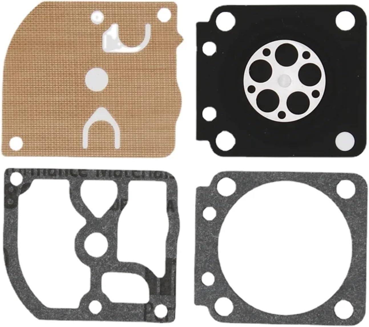 Four-Piece Set Diaphragms Fit for Replaces Carburetor 180 170 018 017