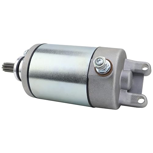 Miniatura 2 de Motor de arranque y relé solenoide para Suzuki Quadsport LT-Z400 LT-Z400Z 2009, 21163-S004 31100-29F00 3445-033 SMU0281 18718 18718N