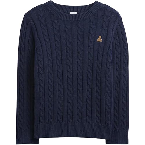 GAP Baby-Boys Cable Crewneck Sweater