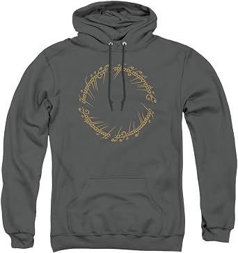 Hoodie Lord Of The Rings- One Ring Inscription Pullover Hoodie