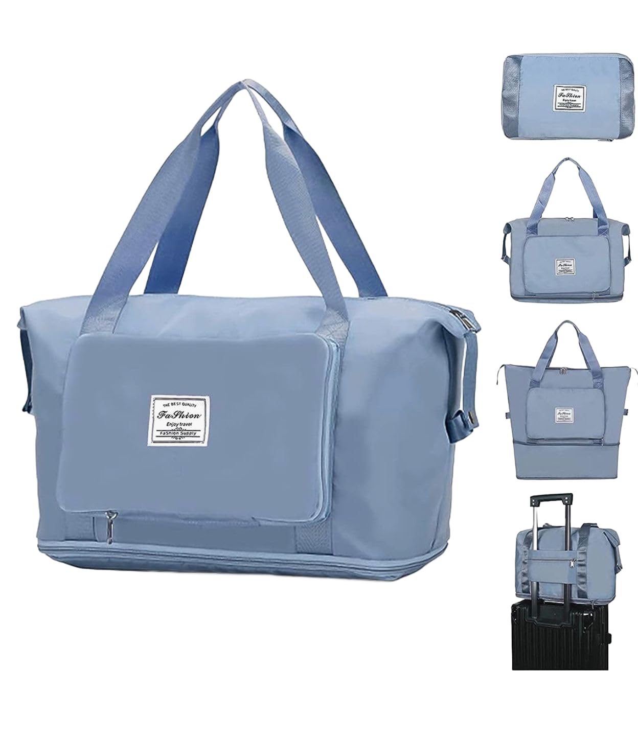 Large capacity folding duffle travel bag-picture-50