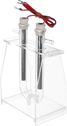 PRETYZOOM Electrolysis Kit Water Electrolysis Demonstration Scientific Apparatus Teaching Aid for Students and Teachers Educational Lab Experiment Equipment 6.49X4.52X2.75In