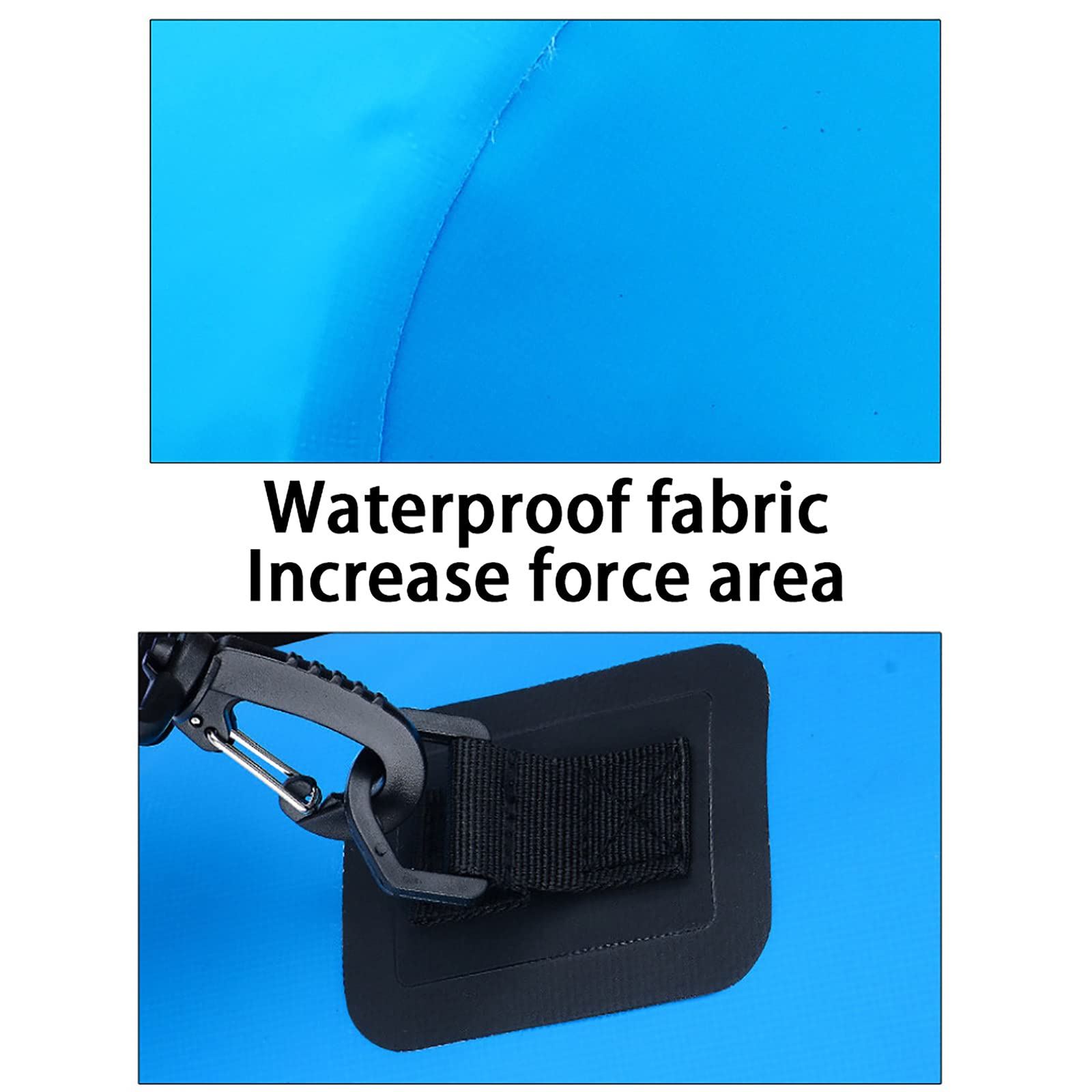 YCYUYK - Sacca galleggiante impermeabile da 30 l, con doppia cinghia per kayak, rafting canottaggio, nuoto, campeggio, spiaggia (verde