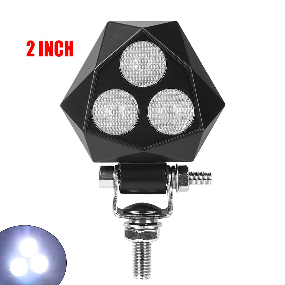 Buy AUDEXEN LED Work Lights, 4.3 Inch 80W Spot Flood Square LED Pods