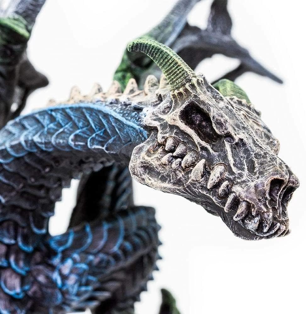 Safari Ltd. - Dragons Collection - 5 1/2" Ghost Dragon Figurine - Non-Toxic and BPA Free - Ages 3+